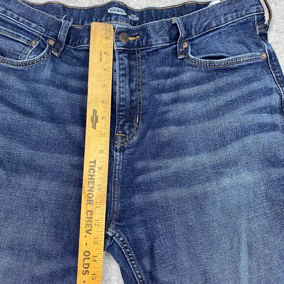 Old Navy‎ jeans men’s 36x29 straight leg flex faded stretch casual - Picture 10 of 12